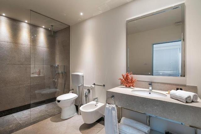 Bagno con doccia walk-in