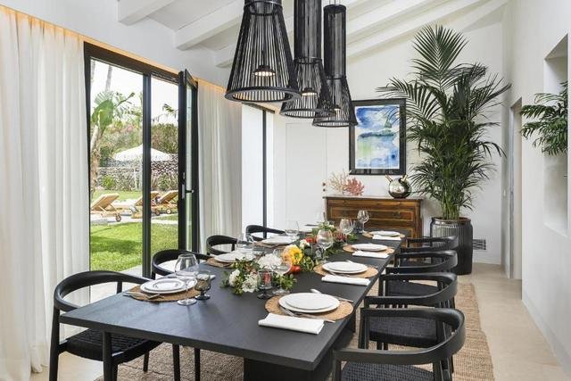 La sala da pranzo